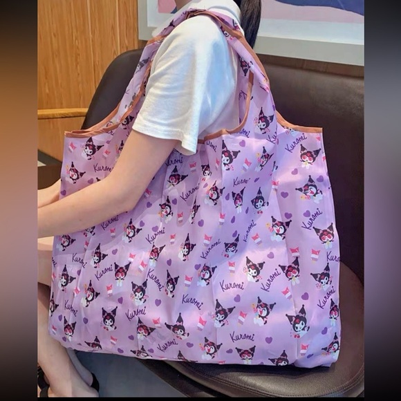 My Melody Sweet Piano Reusable Grocery Tote Bag - Picture 6 of 6